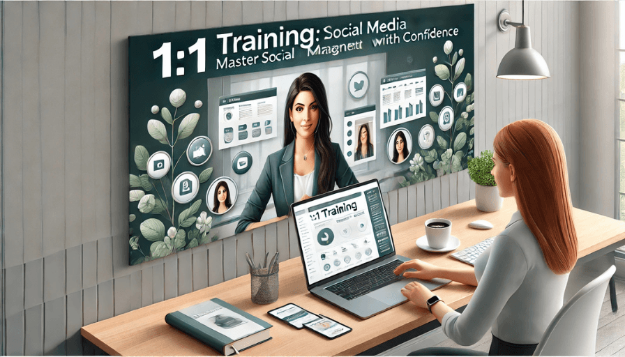 تدريب فردي 1:1 | تطوير مهاراتك لإدارة حسابات السوشيال ميديا بكفاءة